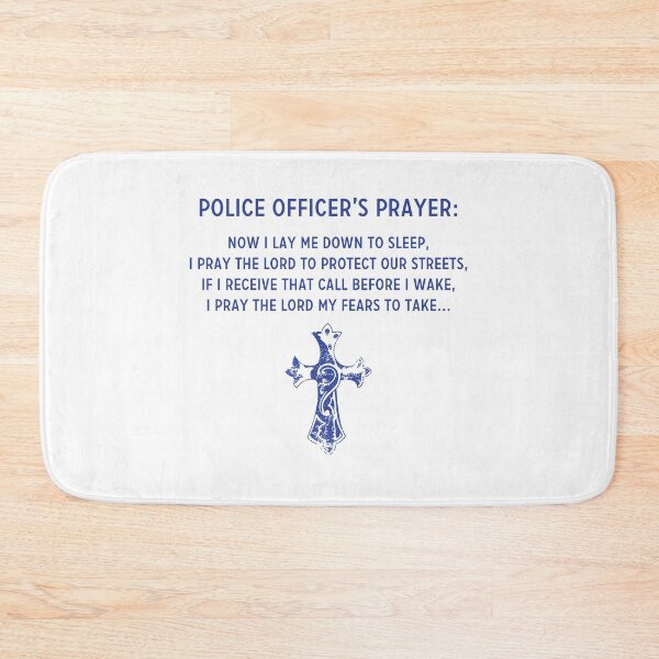 Item preview, Police officer prayer designed and sold by Zexten.