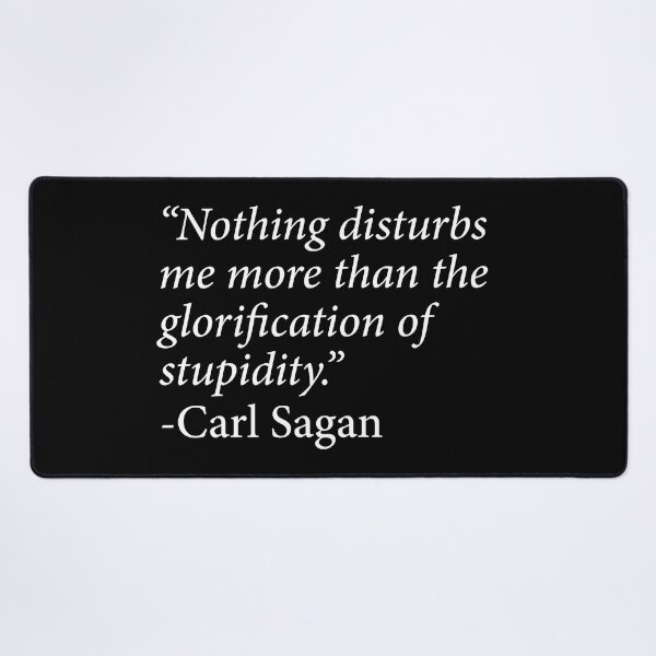 Item preview, Carl Sagan Quote designed and sold by Texterns.