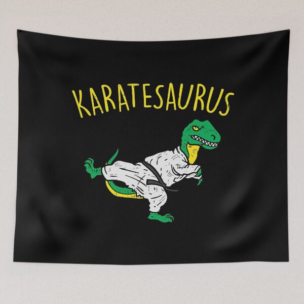 Item preview, Karatesaurus T rex Karate Funny Dinosaur designed and sold by richardmatthew.