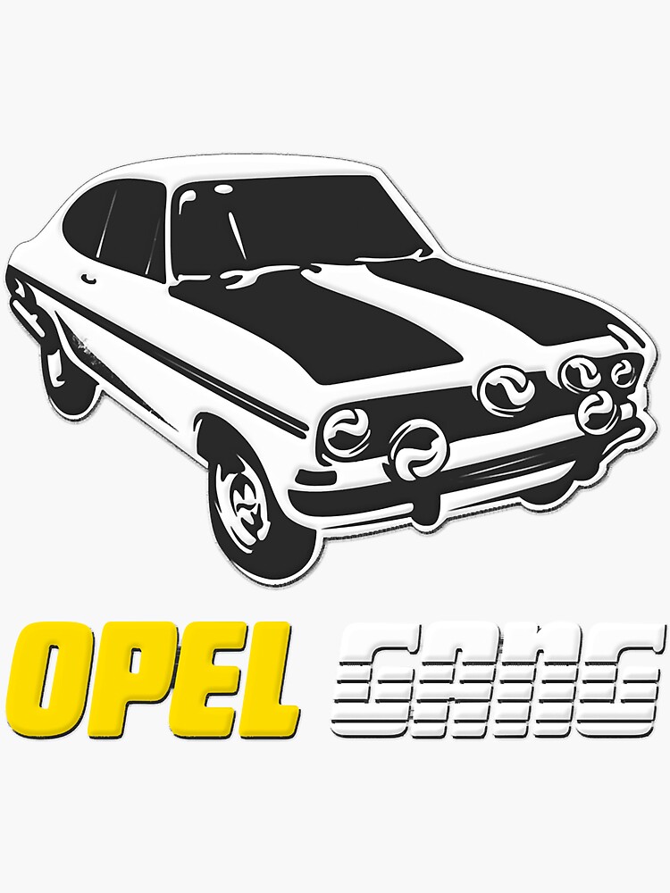 Opel Gang Sticker for Sale by AntonioLeon9