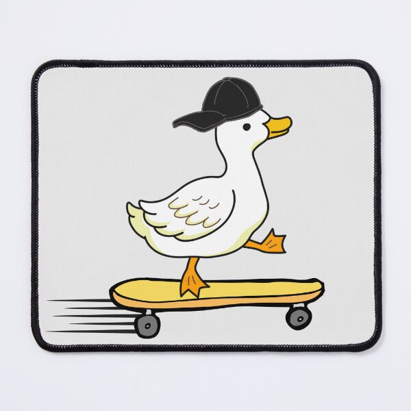 Item preview, Skateboarding duck designed and sold by ImperialRose.