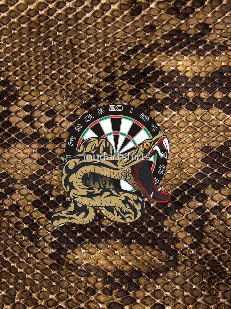 Intimidarters Snakeskin Darts Shirt by mydartshirts