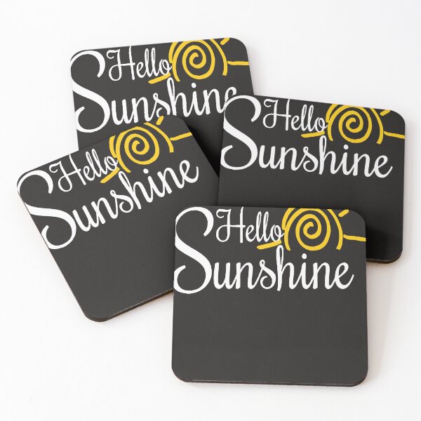 Item preview, Hello Sunshine Letters Print designed and sold by CalvinShort.