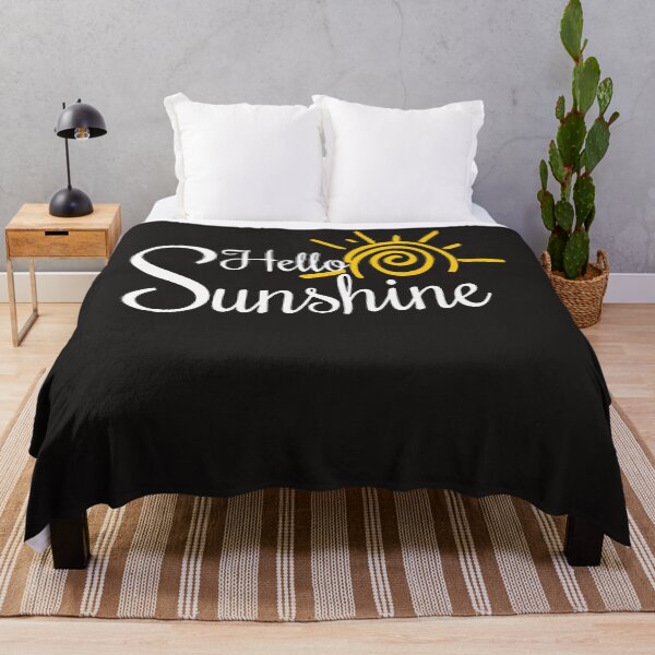 Item preview, Hello Sunshine Letters Print designed and sold by CalvinShort.