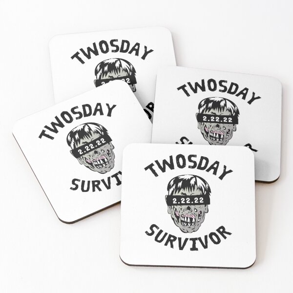 Item preview, Twosday Tuesday - February 2nd 2022 - Zombie Apocalypse Survivor Commemorative Twosday designed and sold by marboywonderboy.