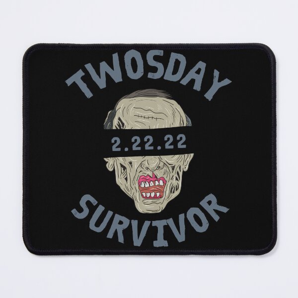 Item preview, Twosday Tuesday - February 2nd 2022 - Zombie Apocalypse Survivor Commemorative Twosday designed and sold by marboywonderboy.