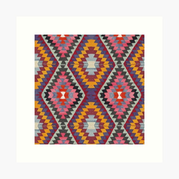 Aperçu de l'œuvre Kilim turc créée et vendue par birchandbark.