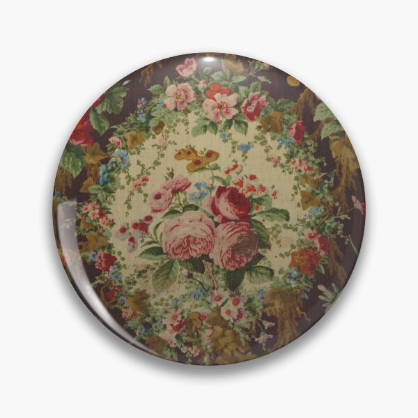 Item preview, Roses and Other Flowers on a Mossy Background. designed and sold by CatbellyDesigns.