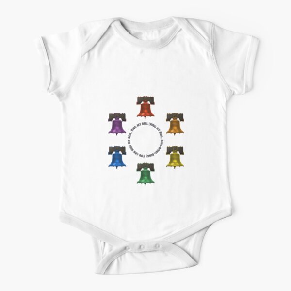 Ring My Bells Short Sleeve Baby One-Piece