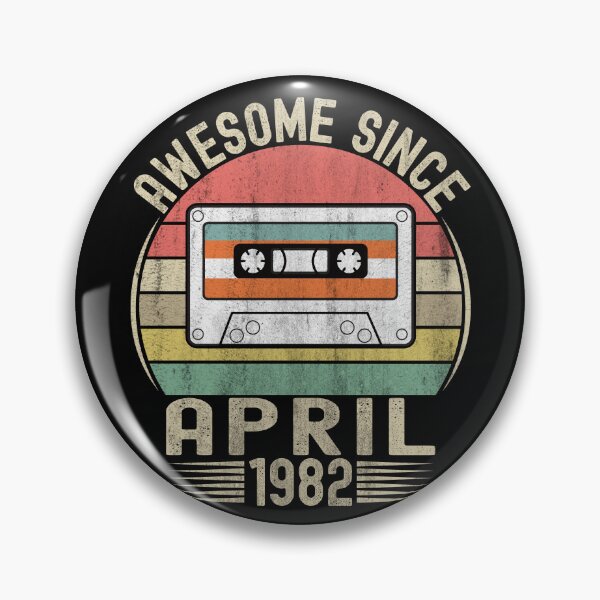Item preview, 40 Year Old Awesome Since April 1982 Gifts 40th Birthday T-Shirt  designed and sold by KGN  CREATIVITY.