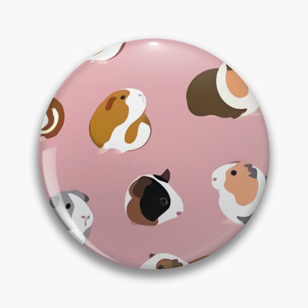 Item preview, Cute Little Guinea Pigs On Pink designed and sold by Mnightsa.