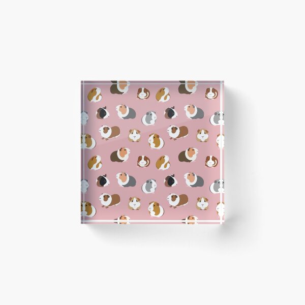 Item preview, Cute Little Guinea Pigs On Pink designed and sold by Mnightsa.