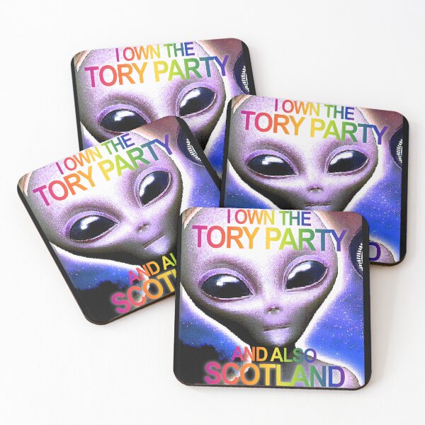 Item preview, This alien owns the tory party and scotland designed and sold by Showa Slop.