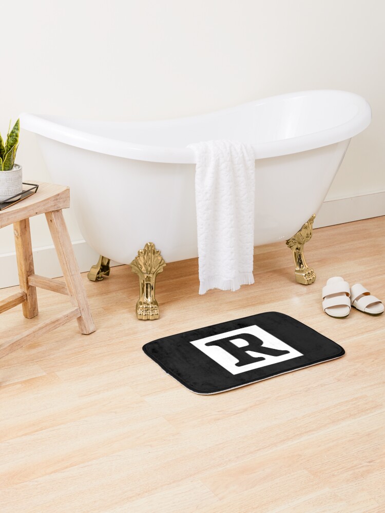 Thumbnail 2 of 6, Bath Mat, Rated R designed and sold by RobertEJohnson9.