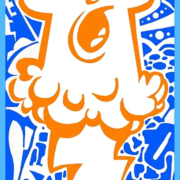 Artwork thumbnail, orange ghost by Rbeamo