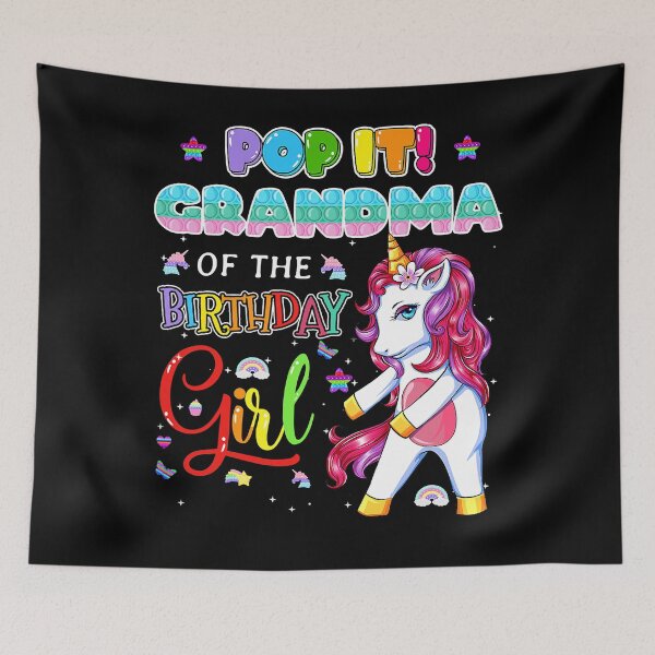 Item preview, Pop It Grandma of the Birthday Girl Fidget Family Matching designed and sold by andrewbrian.
