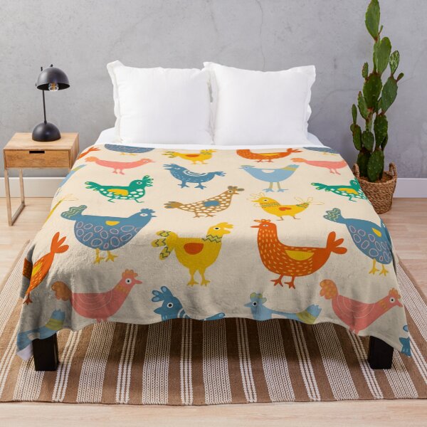 Item preview, Colorful Chicken Drawing designed and sold by Mnightsa.