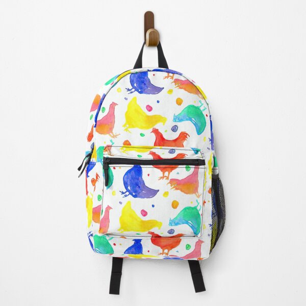 Item preview, Colorful Chicken Watercolor designed and sold by Mnightsa.