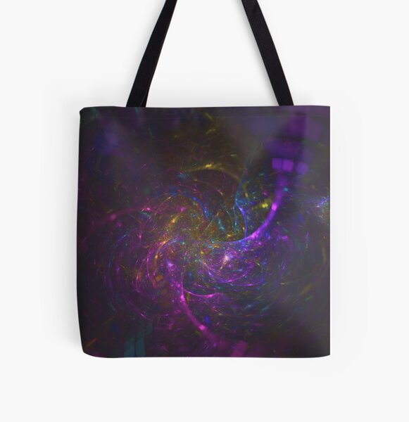 Lazy Masterpiece | Fractal Art All Over Print Tote Bag