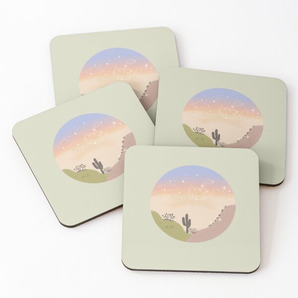 Item preview, Gradient Magical Desert Cloud Sticker designed and sold by Natsune Atelier.