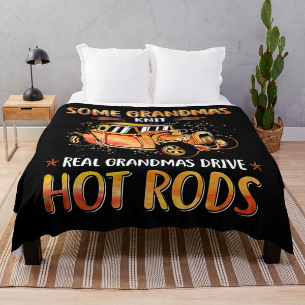 Item preview, Some Grandmas Knit Real Grandmas Drive Hot Rods designed and sold by andrewbrian.