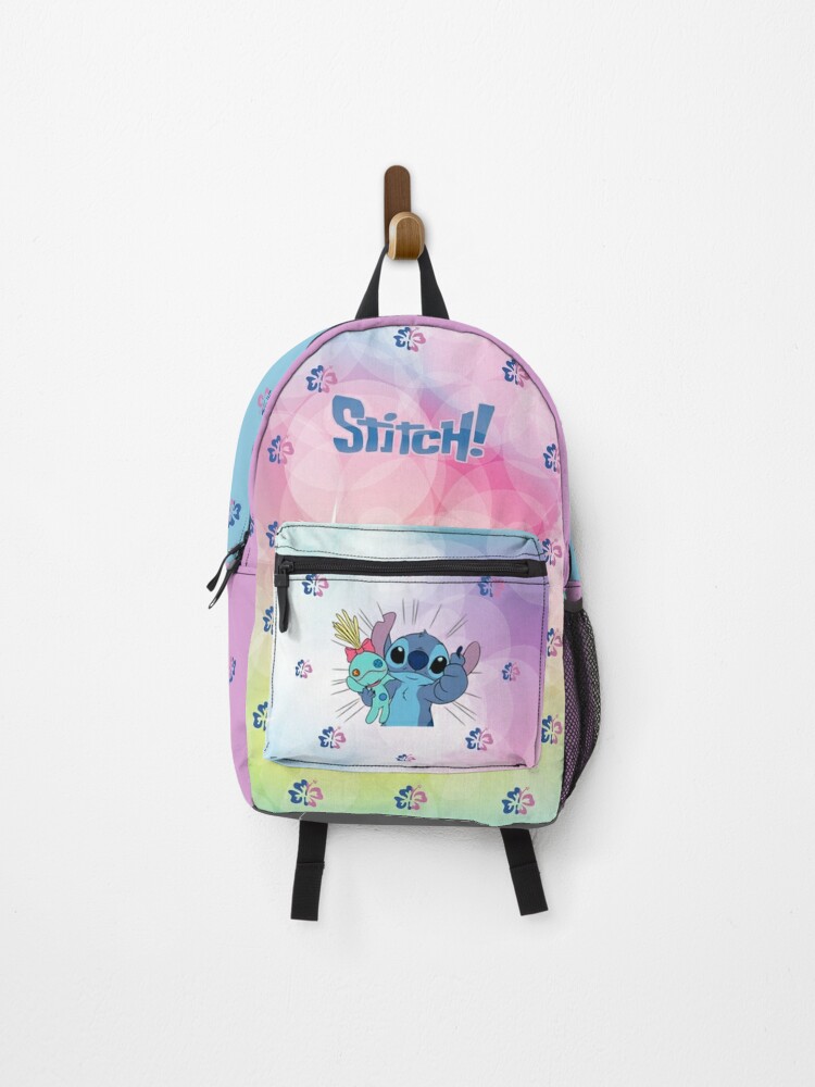 Stitch Student Backpack Kids School Book Bags Or Shoulder Bag Or