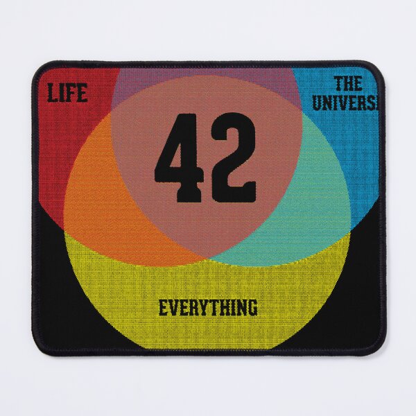 Item preview, Venn Diagram Life, the Universe & Everything Essential designed and sold by chelseaeudre.