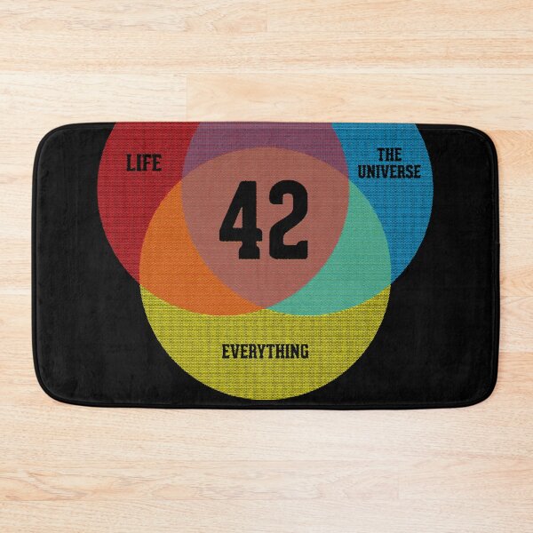 Item preview, Venn Diagram Life, the Universe & Everything Essential designed and sold by chelseaeudre.