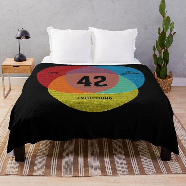 Item preview, Venn Diagram Life, the Universe & Everything Essential designed and sold by chelseaeudre.