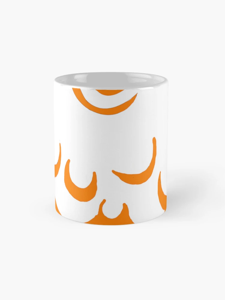 Thumbnail 4 of 6, Coffee Mug, orange ghost designed and sold by Rbeamo.
