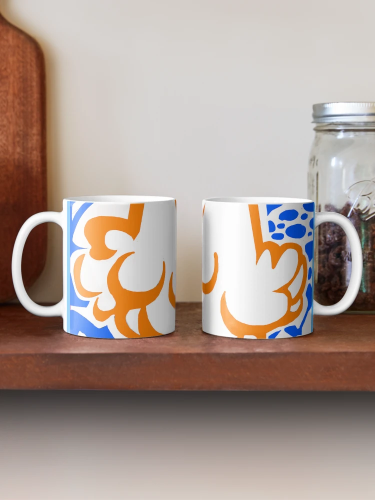 Thumbnail 2 of 6, Coffee Mug, orange ghost designed and sold by Rbeamo.