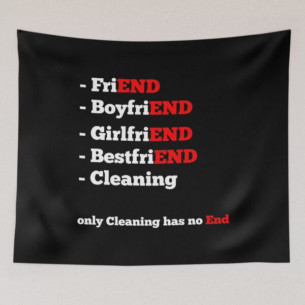 Item preview, Everything has an Ending, but Cleaning designed and sold by NeXore.