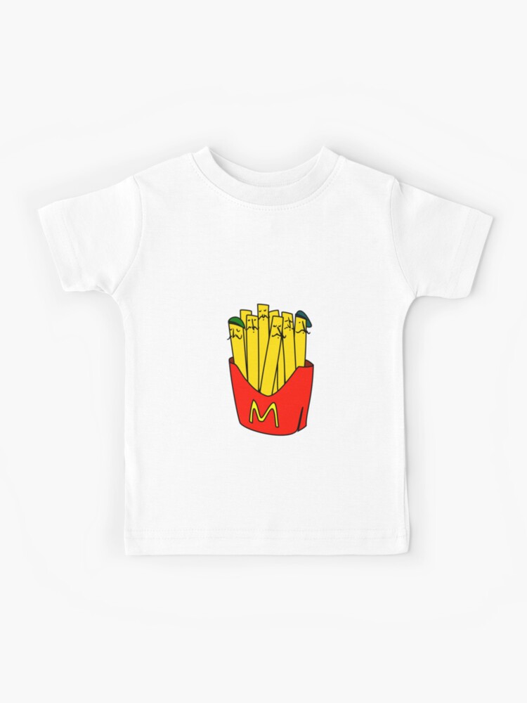 French Fries Kids T Shirt By Thickkfreakness Redbubble - roblox avatar french fries skin kids t shirt by stinkpad redbubble in 2020 kids tshirts french fries classic t shirts