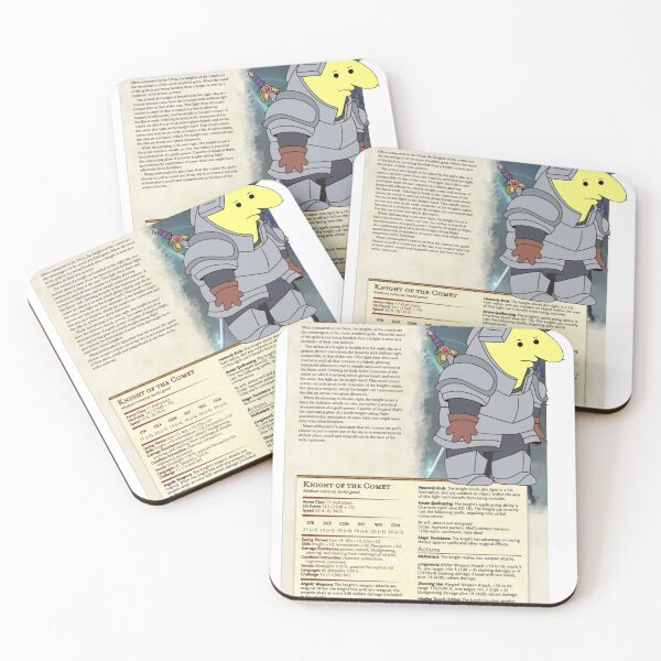Item preview, Dungeons and Dragons Knight Charlie Smiling Friends (Enchanted Forest) designed and sold by TaxiDriverTG.
