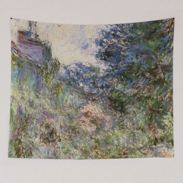 Item preview, Claude Monet's The House Seen from the Rose Garden designed and sold by mosfunky.