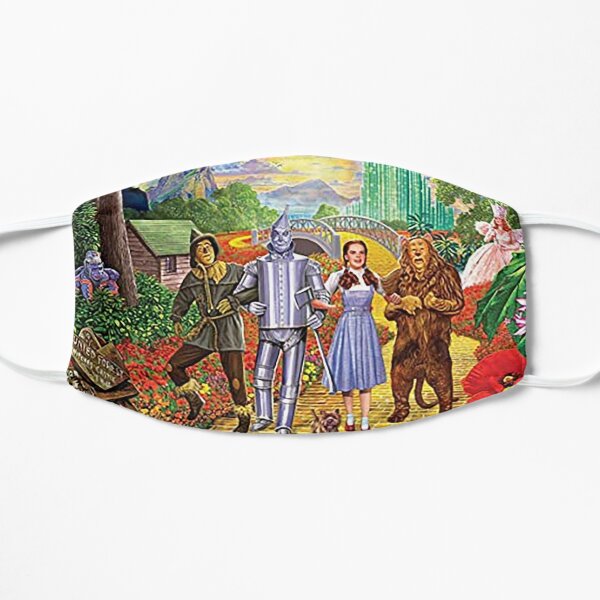 Follow The Yellow Brick Road - Wizard Of Oz Flat Mask