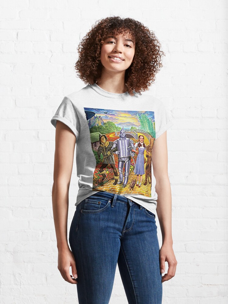 Follow The Yellow Brick Road - Wizard Of Oz Classic T-Shirt for Sale by  CeeJayyAU