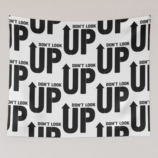Item preview, Don_t look up design  black   designed and sold by LeshracOlivia.