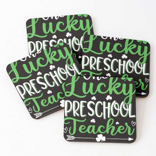 Item preview, One Lucky Preschool Teacher St Patricks Day Irish designed and sold by DanielDutkosky.