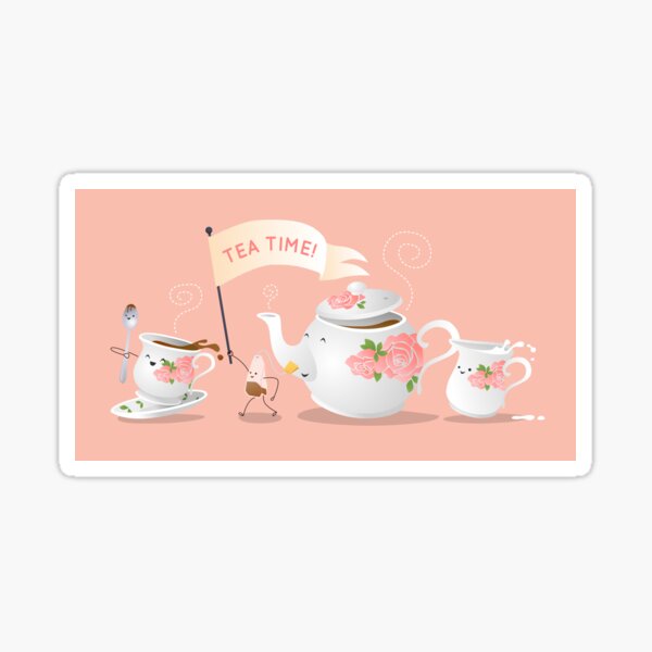 Let's all go to the parlour Sticker