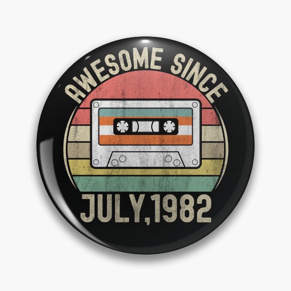 Item preview, 40 Year Old Awesome Since July 1982 Gifts 40th Birthday T-Shirt  designed and sold by KGN  CREATIVITY.