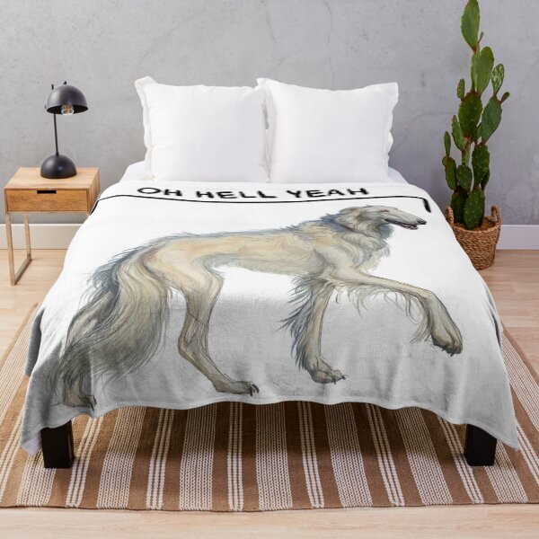 Item preview, Oh Hell Yeah Borzoi designed and sold by tyrannart.