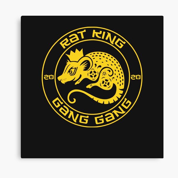 Rat King, Stretched Canvas