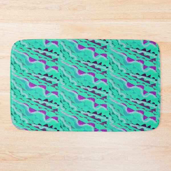 Item preview, Rivulets in Green and Purple designed and sold by Stephanie Edwards.