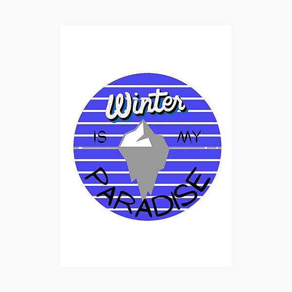 Item preview, Winter Is My Paradise designed and sold by LMoonDesigns.