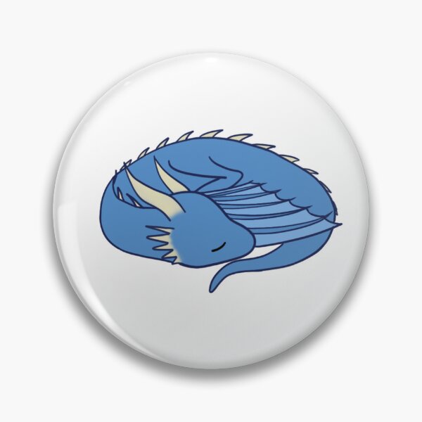 Item preview, sleeping blue dragon designed and sold by Ashleysnook.