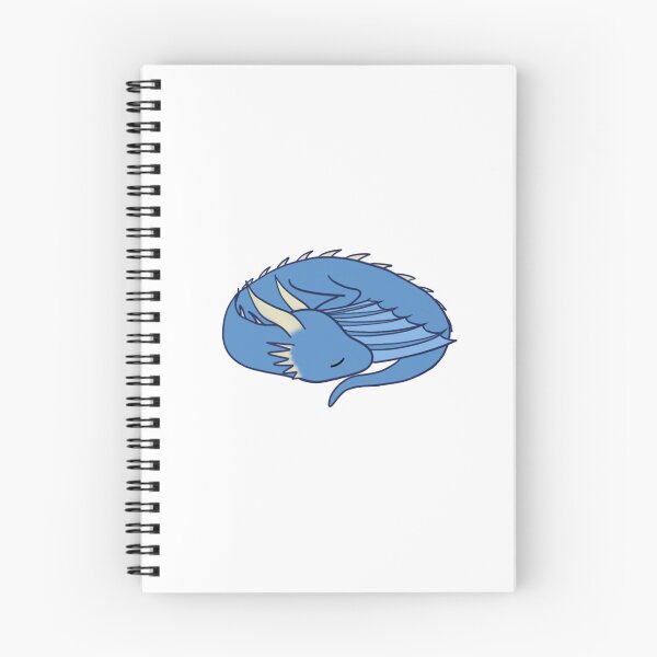 Item preview, sleeping blue dragon designed and sold by Ashleysnook.
