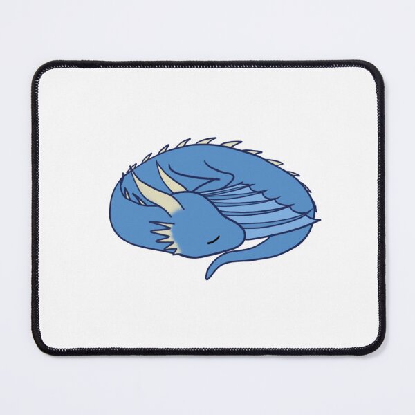 Item preview, sleeping blue dragon designed and sold by Ashleysnook.