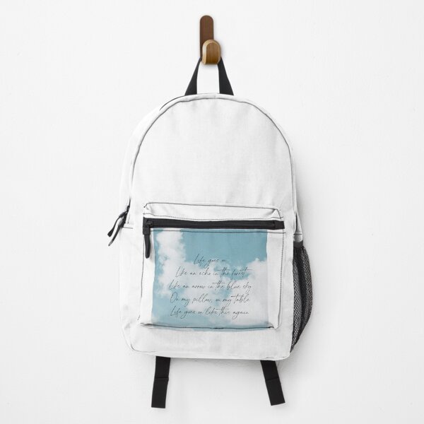 Item preview, BTS Life Goes On lyrics cloud sky designed and sold by Pieces of Bangtan.