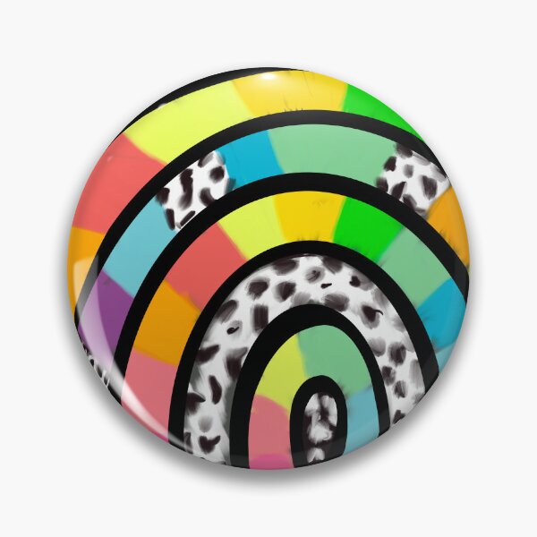 Artikelvorschau, Technicolor Dalmatian Rainbow Maximalist entworfen und verkauft von Shiny Plastic Rainbow.